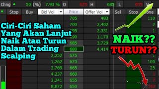 Ciri Ciri Saham Yang Akan Lanjut Naik Atau Turun Dalam Trading Scalping screenshot 1