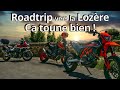 Roadtrip vers la Lozère, ça tourne bien ! Honda CB1300S Exhaust sound and music