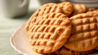 Chewy Peanut Butter Cookies  Dished #Shorts