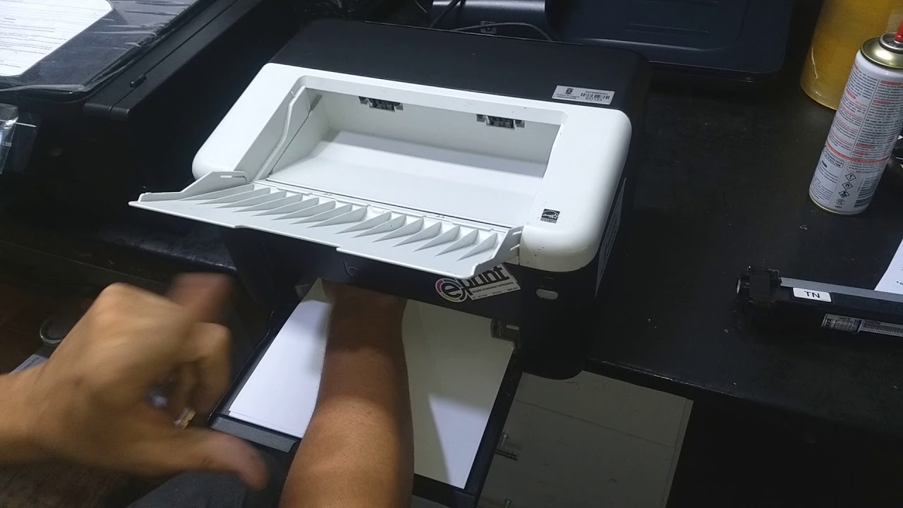 Reset toner HL1212 / 1512 - YouTube