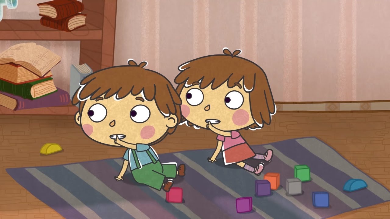 Мультики Малыши и Летающие Звери Бабушка спит YouTube