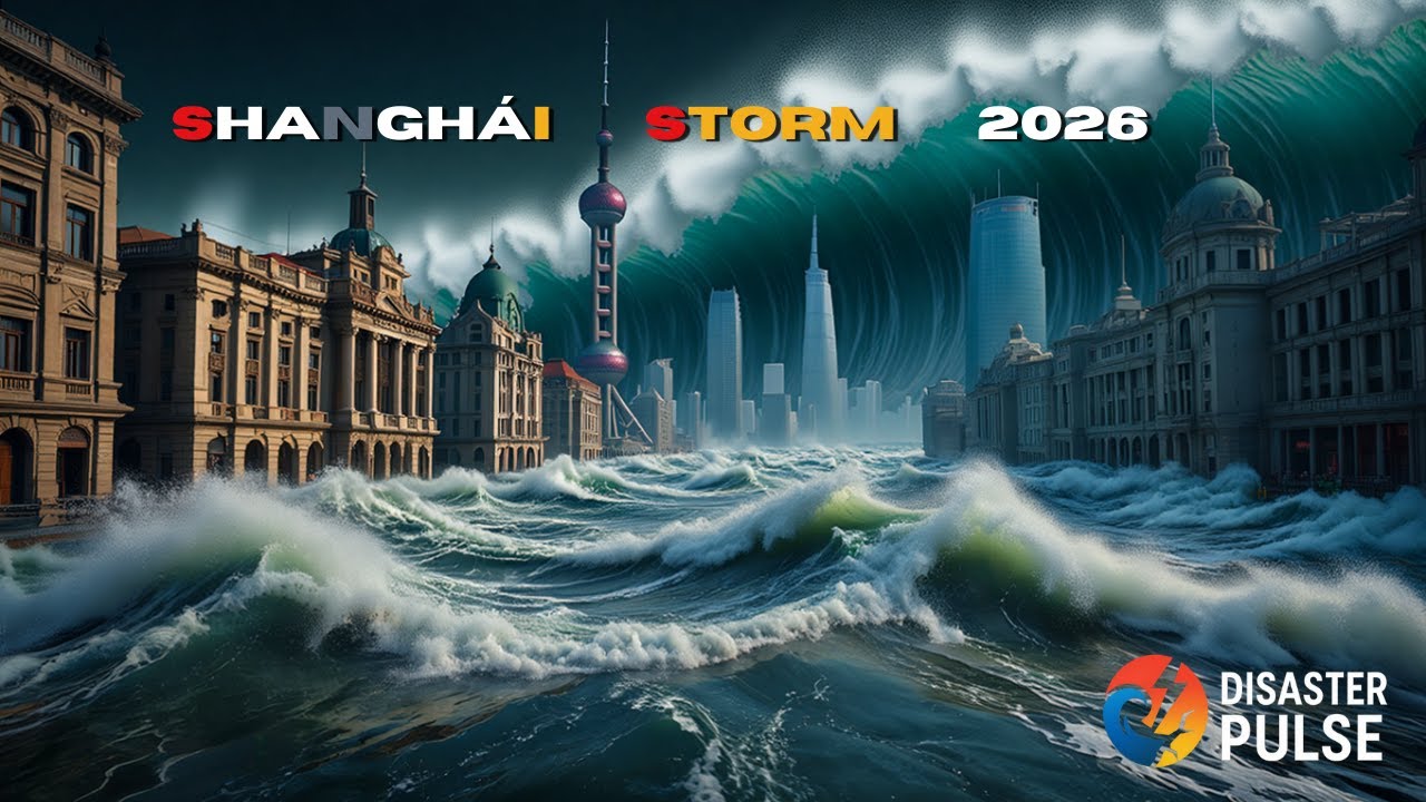 Shanghai Obliterated by Mega Tsunami 2025 | Colossal Wave Engulfs China’s Coastline (AI Cinematic)
