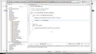 1 Hello World using Threads Java Thread How To Create Threads Hello World