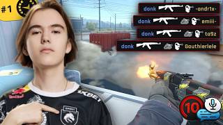 donk OWNS 4600 ELO FACEIT | CS2 Highlights