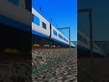 class 373 in ro-scale railway on Roblox