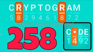 CRYPTOGRAM 258