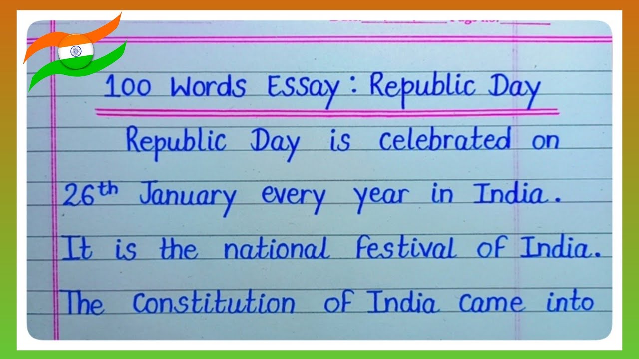 write an essay on 26 january