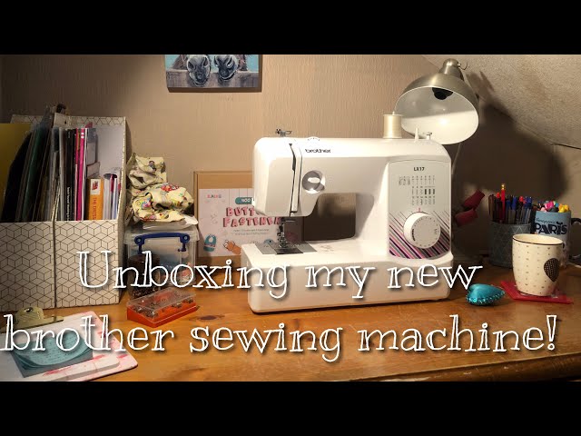 Cheapest Sewing Machine at Walmart Review, Brother LX 3817 Unboxing