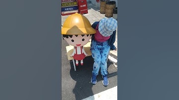 Thumbnail of Anime superstar Cuddle up to zany Chibi (Maruko-chan) #short #japan #life #unique #travel #enjoy⚡
