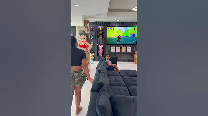 Mom catches son doing this instead of cleaning room #shorts