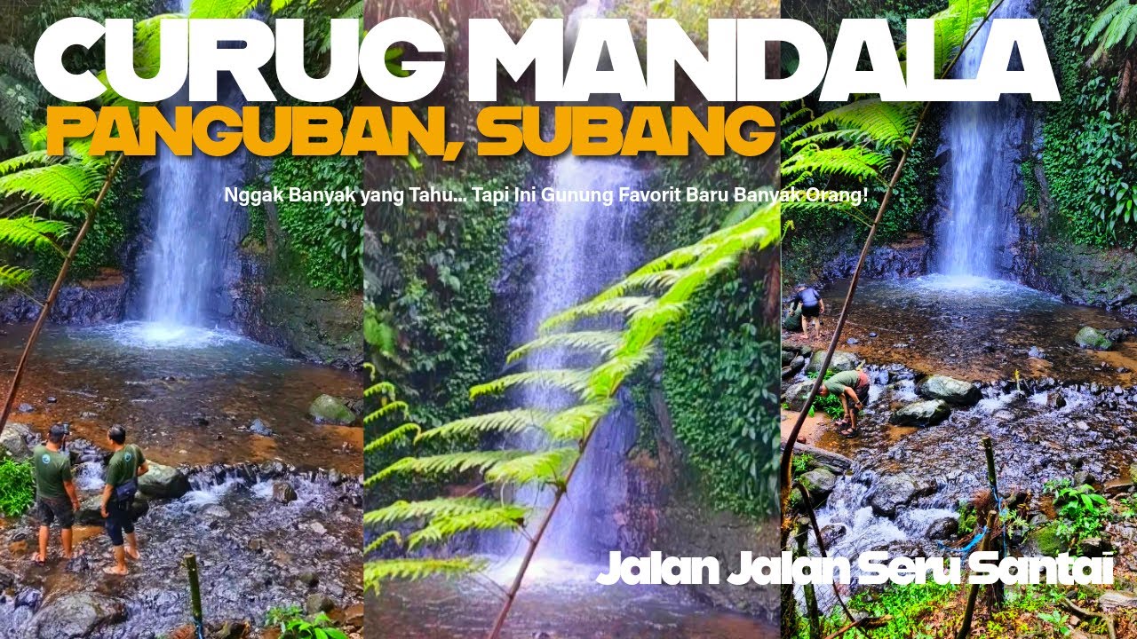 CAMPING DI CURUG MANDALA 🌿 Hidden Gem Subang yang Masih Alami dan Tenang! #jalanjalanserusantai