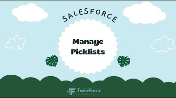 12. Manage Picklists | Admin Certification Preparation | Intermediate | Salesforce