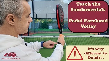 How to teach the Forehand Padel Volley | It