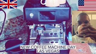 LIVING IN LAS VEGAS CANCELLED LICENSE AND NEW COFFEE MACHINE - BREVILLE BARISTA TOUCH