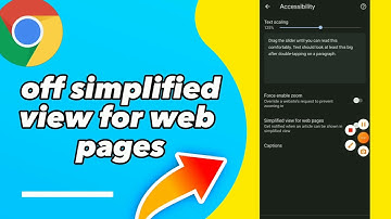 How To Turn off simplified View For web Pages On Google Chrome