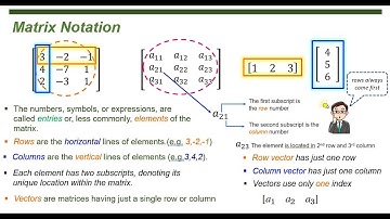 MATRIX   BASIC OPERATIONS