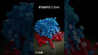 Satisfying 3D Cube Animation  #animation  #asmr