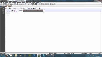 jQuery Tutorial 16 - css selector