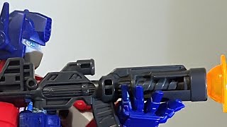 Optimus Overrun (blokees transformers stop motion animation)