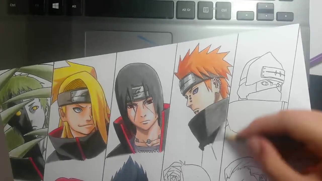 CURSO DE DESENHO MÉTODO FAN ART 2.0  Naruto drawings, Naruto art, Naruto  shippuden sasuke