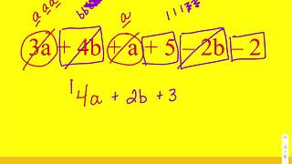 Introduction to Combining Like Terms - Part 2