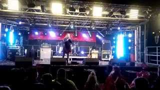 Sam Bailey at Plymouth Christmas Lights Switch On Part 3
