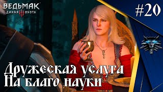 #20 Ведьмак 3 Дикая Охота.  Дружеская услуга. На благо науки (на смерть)