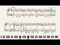 Fugaz Minueto (partitura - piano versión)