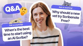 Starting Your VetMed Career on the Right Paw with Dr. Emily Merry | Scribenote Free Q&A 🐾