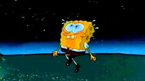 SPONGEBOB PANICS WHILE I PLAY UNFITTING MUSIC (AMV)