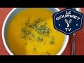 🔵 Roasted Sweet Potato Soup Recipe