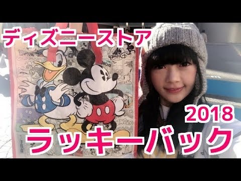 【総額1万円】ディズニーストアの2018年福袋を開封してみた！【超豪華？】