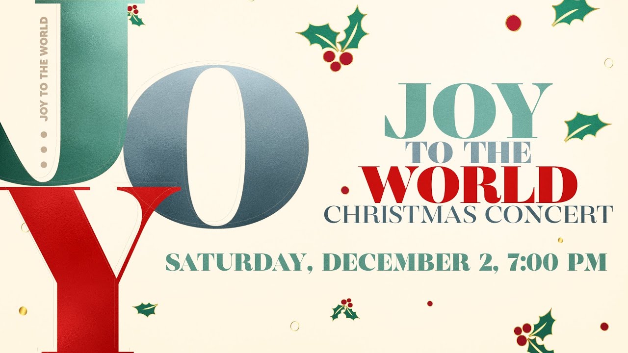 Joy to the World Christmas Concert YouTube