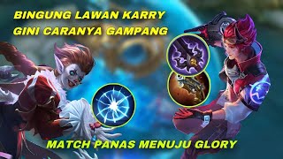 TUTORIAL CLAUDE VS KARRY TANK!! LANNING,ROTASI DAN SUSUNAN ITEM - MLBB