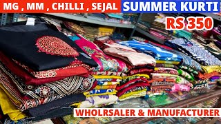 Hand Block Print & Hand Embroidery Kurti & 3 Piece Suit Manufacturer in Kolkata Deb Kanya