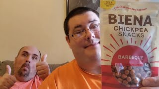 Biena Barbeque Chickpea Snacks Review