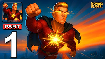 Flying Fuser Rope Fighter Hero - Gameplay Walkthrough Part 1 (Android, iOS)
