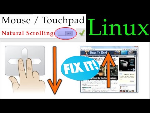 Touchpad Scrolling Broken | FIX Reverse Scrolling (Down/Up) Problem in Linux | FIX Natural Scrolling