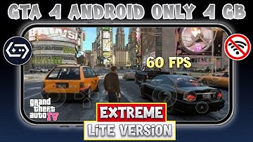 GTA 4 Extremely Lite Version on Android 4GB| Gamehub Emulator Full Setup & GTA 4 Lite Gameplay
