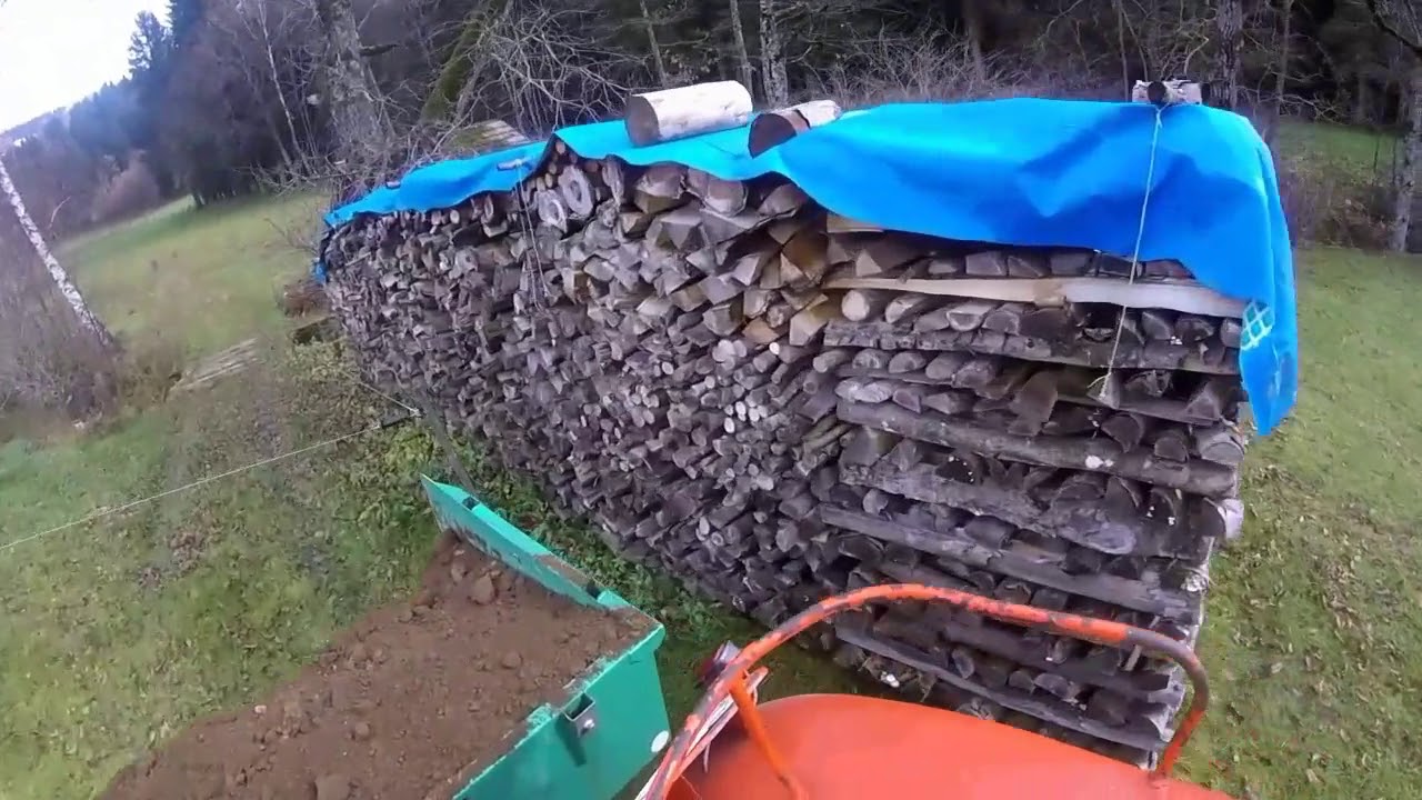 Erdtransport mit Steyr 188