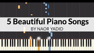 5 Beautiful Piano Songs (Piano Tutorial) chords