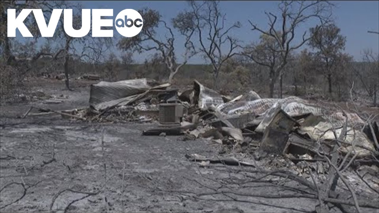 Oak Grove wildfire in Hays County Property owners assess damage KVUE