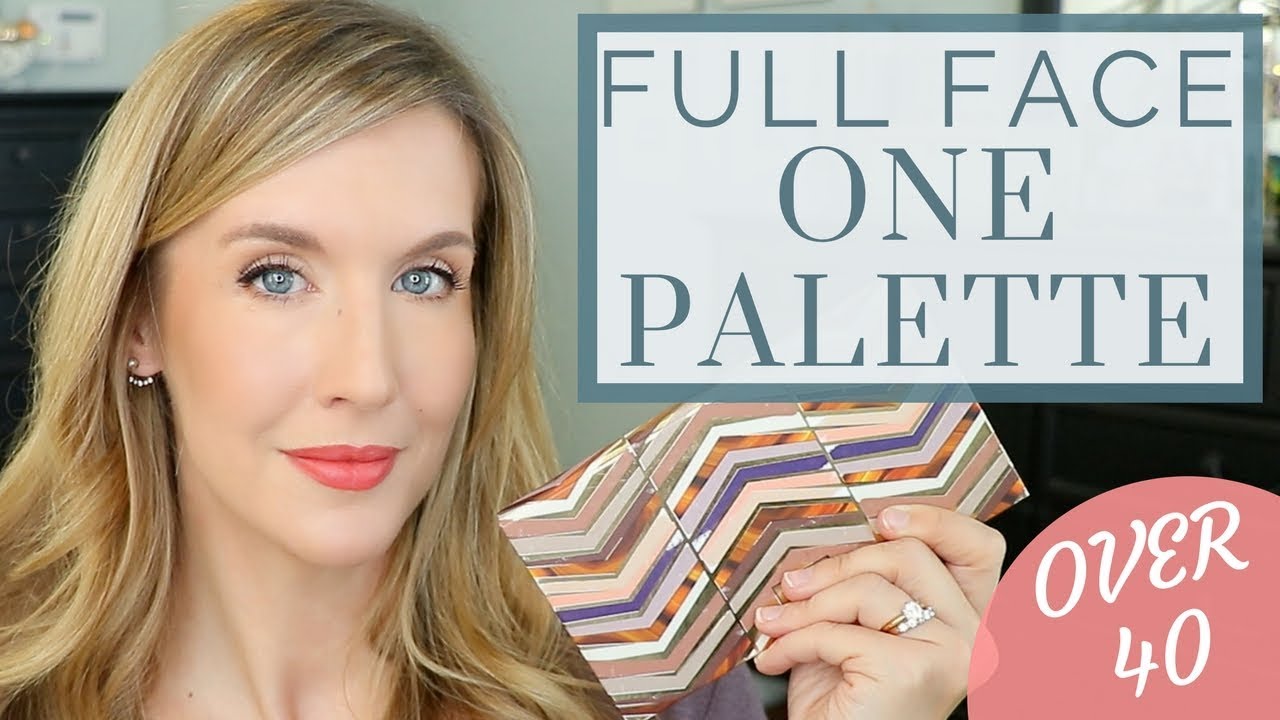 Full Face Using One Palette Natural Everyday Makeup Tutorial