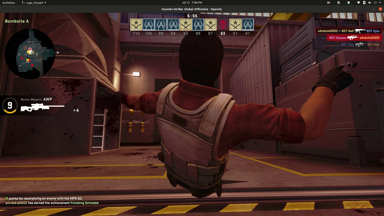 Some Cs go practice against A.I! - YouTube