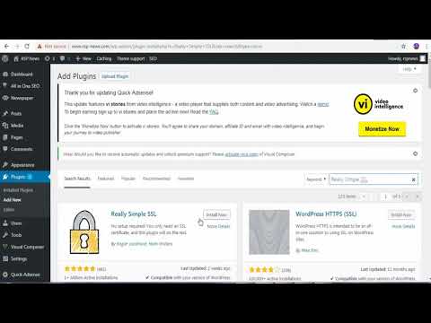 How to put SSL Certificate on wordpress Website 2019