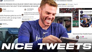 Nice Tweets With Freddie Freeman