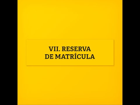 Reserva de Matrícula | Escuela de Estudios Generales