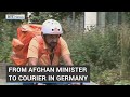 From Afghan minister to food courier in Germany