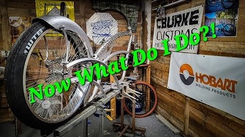 Building A Custom Fabricated Lowrider Bicycle For A Build Off, Part: 10!