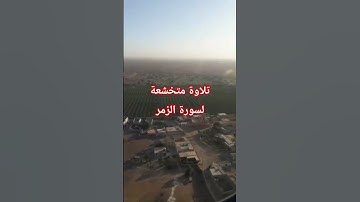 القرآن الكريم/ سورة الزمر / القاريء الشيخ #سعود_الشريم